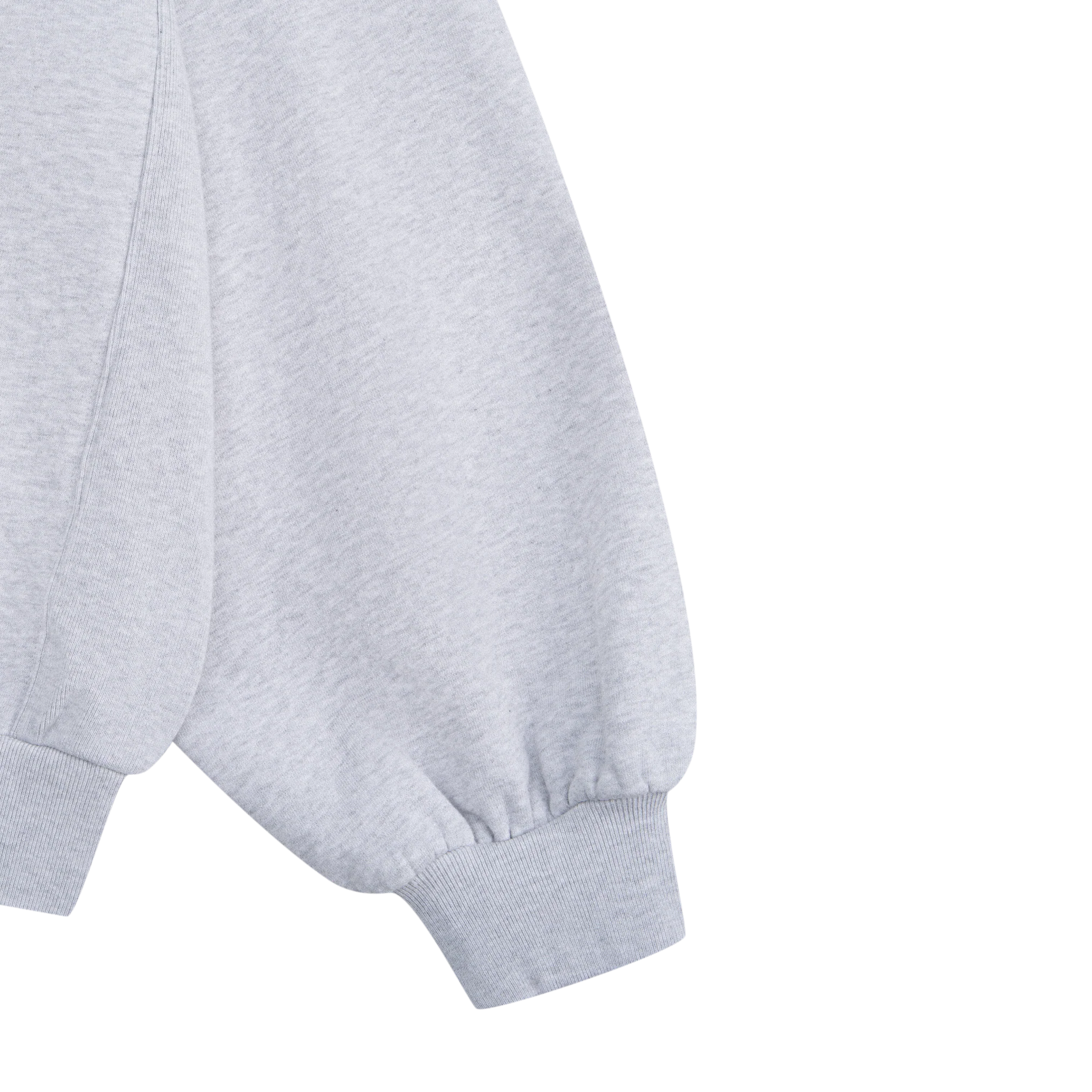 BRUSHED HOODIE WITH CRACKED LOGO - Image 3