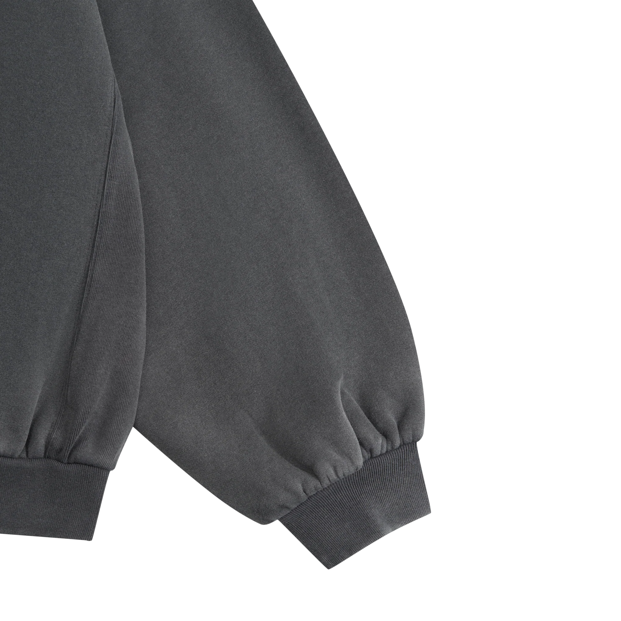 BRUSHED HOODIE WITH CRACKED LOGO - Image 4