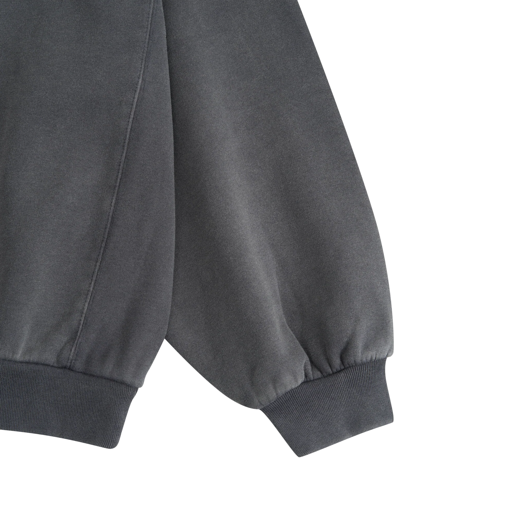 BRUSHED SWEATSHIRT WITH CRACKED LOGO - Image 4