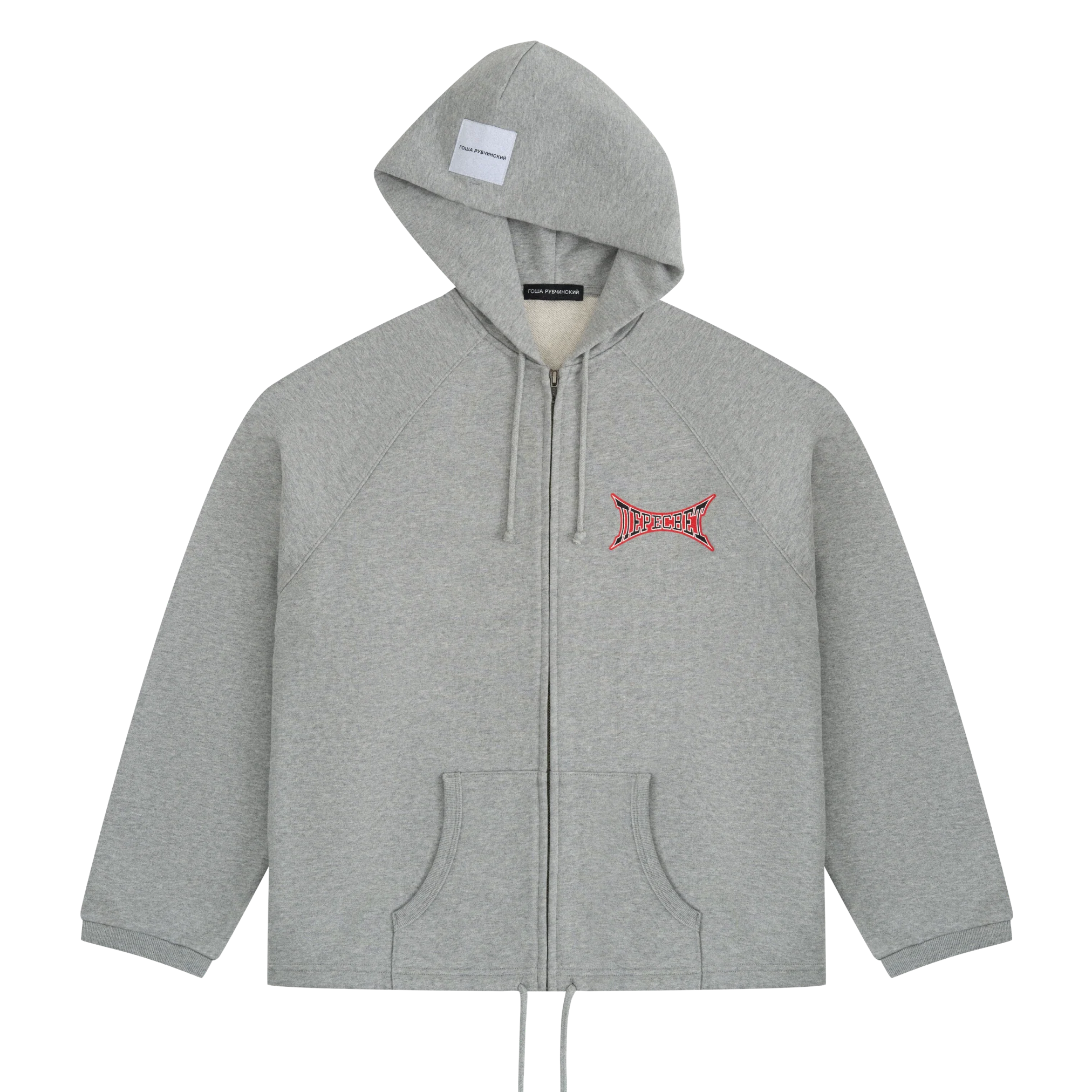ZIPPED HOODIE