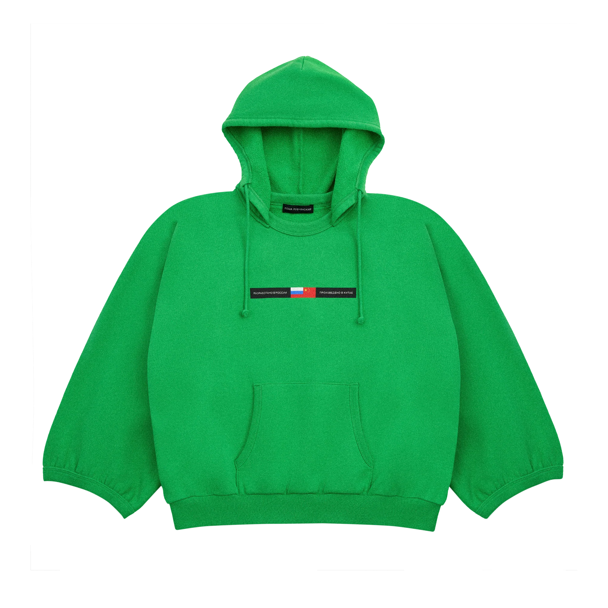 BRUSHED SHORT-SLEEVE HOODIE