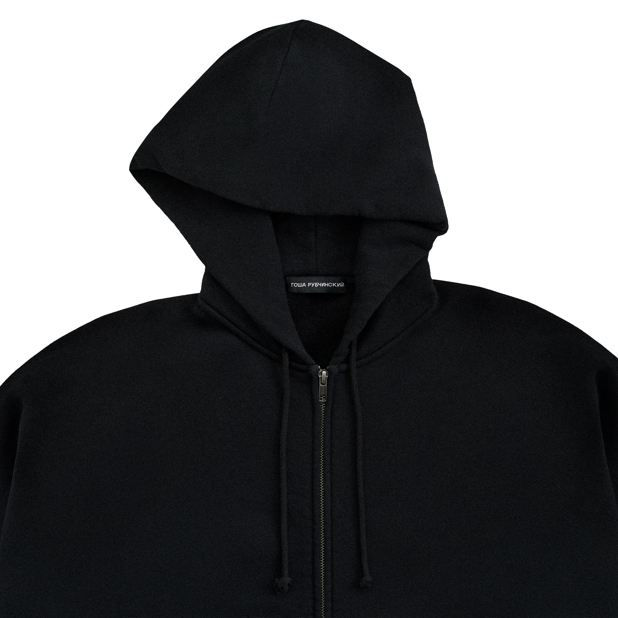 BRUSHED ZIPPED HOODIE - Image 3