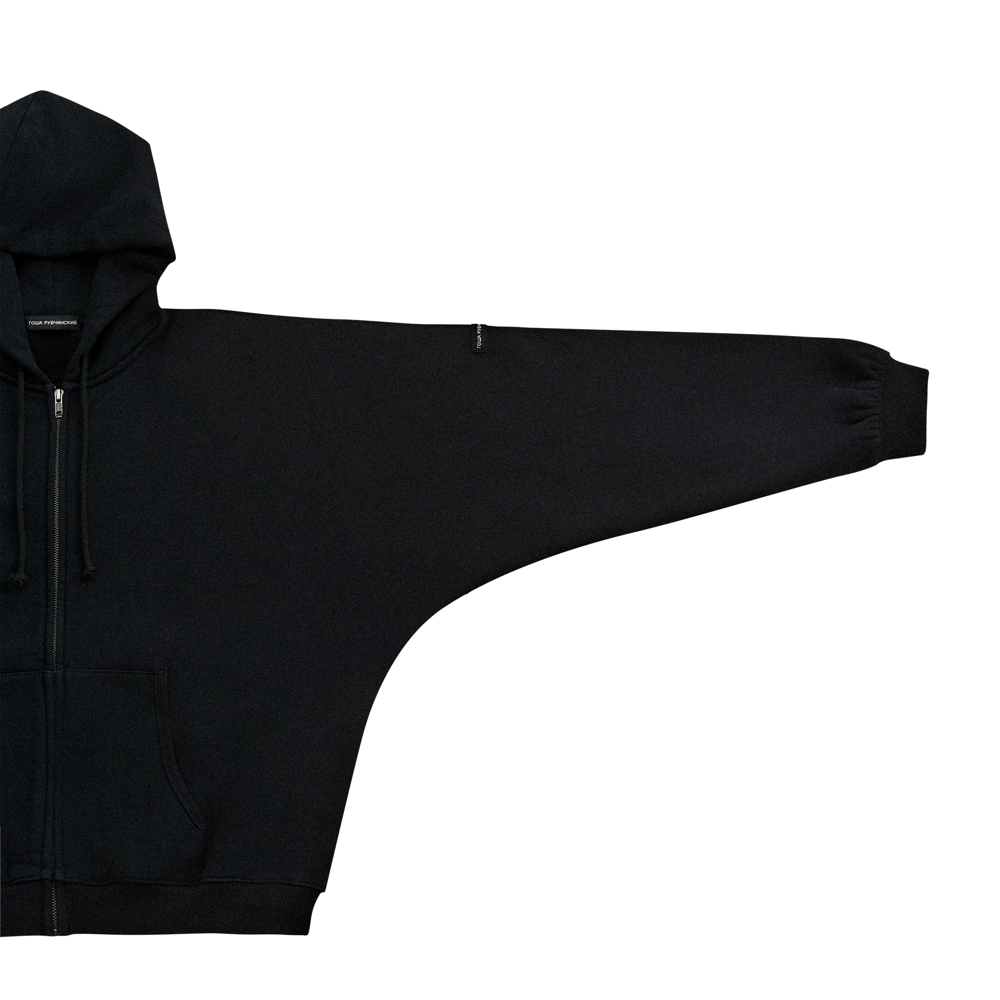 BRUSHED ZIPPED HOODIE - Image 5