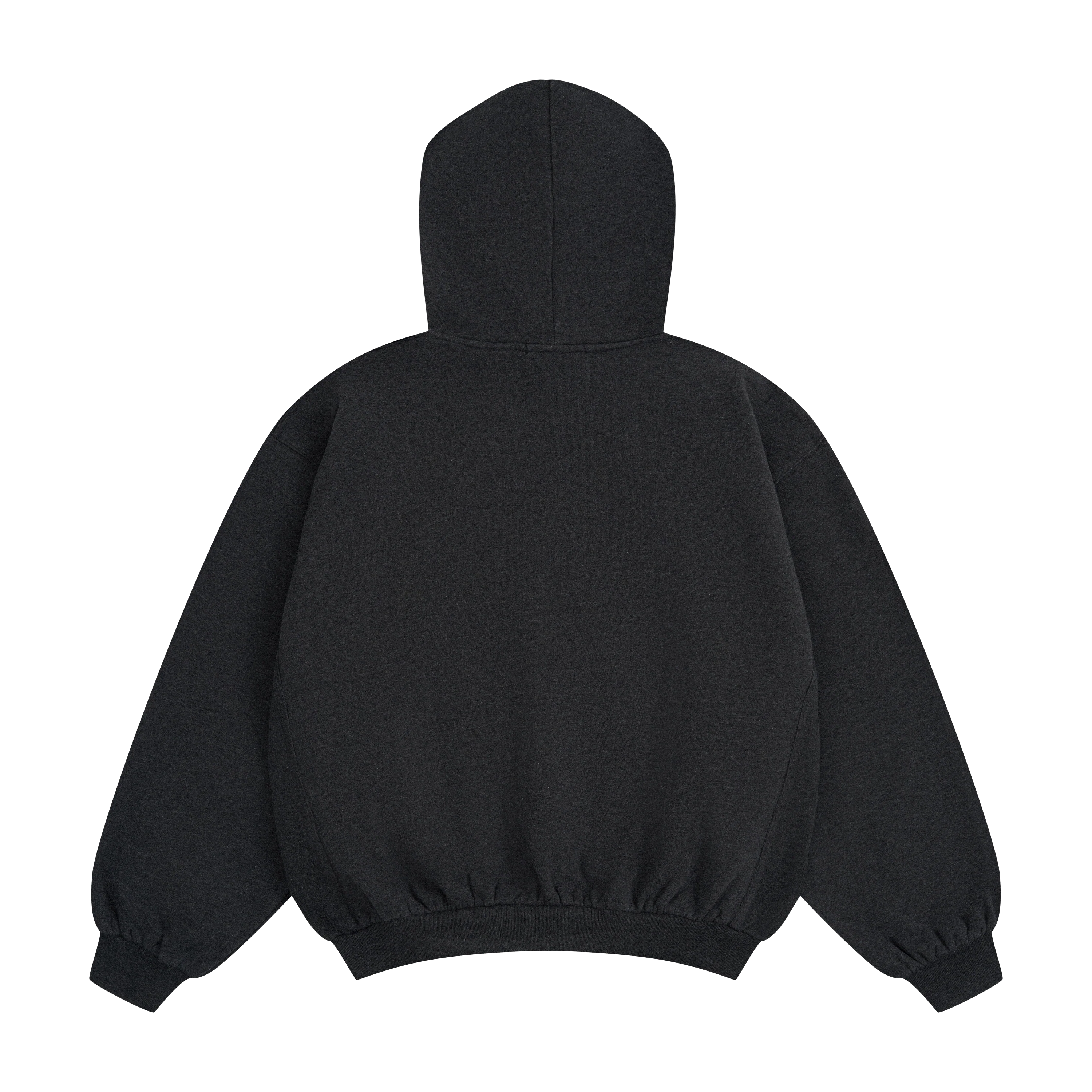 WAFFLE ZIPPED HOODIE - Image 4